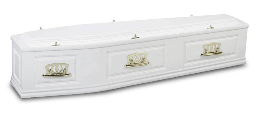 Pembroke Veneer wood Coffin