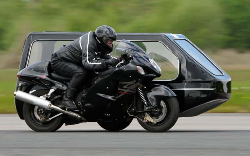 suzuki hayabusa motorcycle hearse