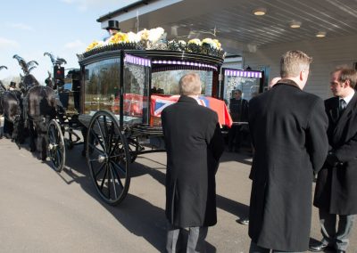 military funeral