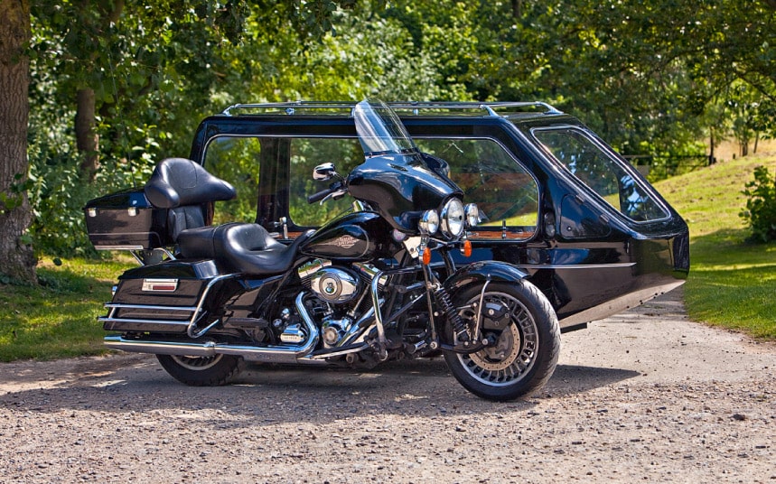 Motor Bike Hearse