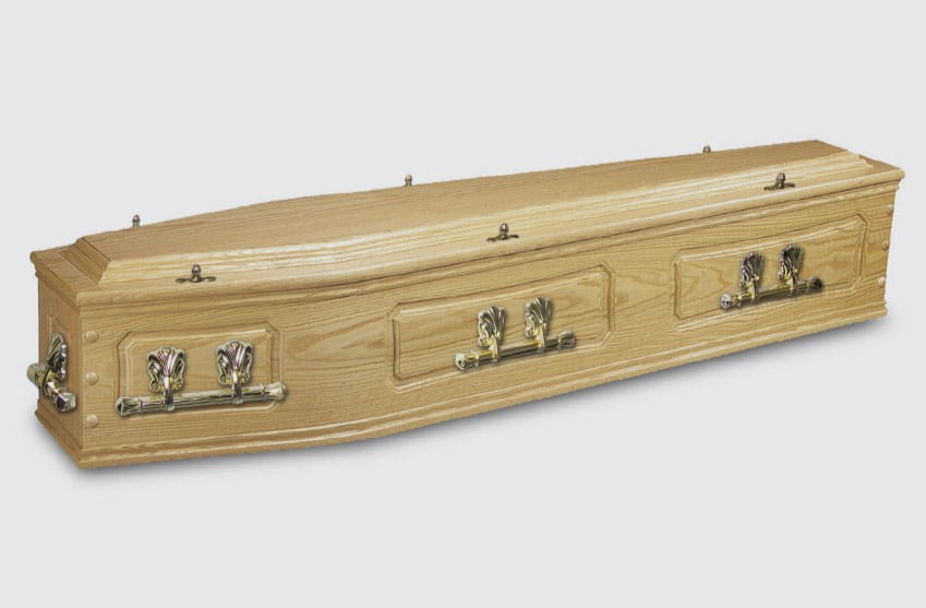 Solid Oak Coffins