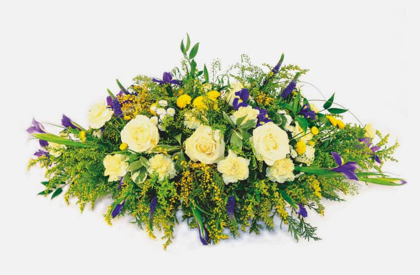 Coffin and Casket Funeral flowers and sprays