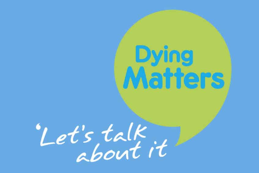 Dying Matters Awareness Week 2021, the importance of talking