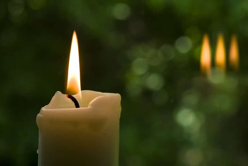 Candles bereavement