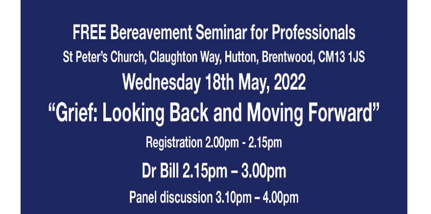 bereavement seminar for professionals