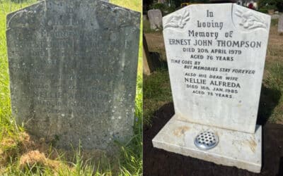 Headstone Cleaning Services in Essex